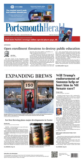 Cover of Portsmouth Herald