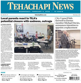 Cover of Tehachapi News