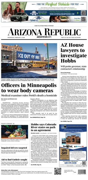 Cover of The Arizona Republic