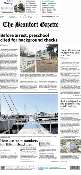 Cover of The Beaufort Gazette