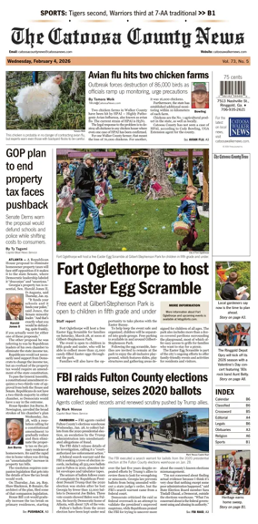 Cover of The Catoosa County News