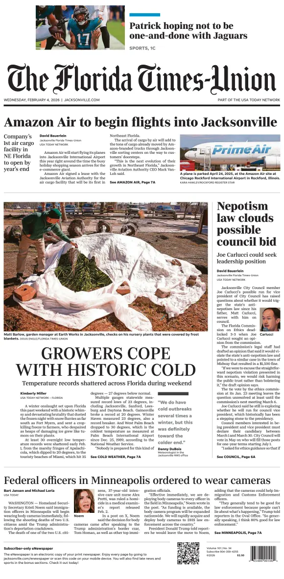 Cover of The Florida Times-Union