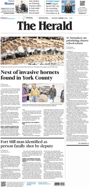 Cover of The Herald (Rock Hill)