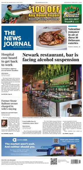 Cover of The News Journal