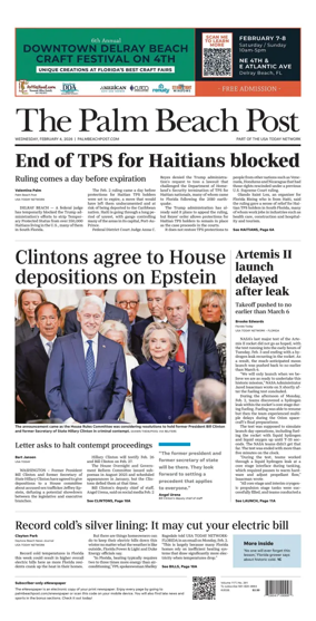 Cover of The Palm Beach Post