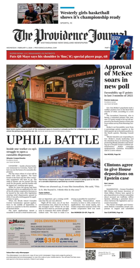 Cover of The Providence Journal