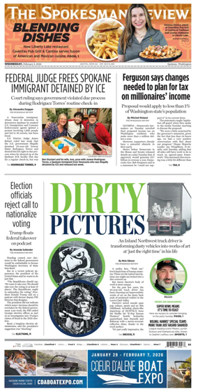 Cover of The Spokesman-Review (Spokane)