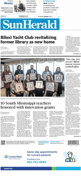 Cover of The Sun Herald