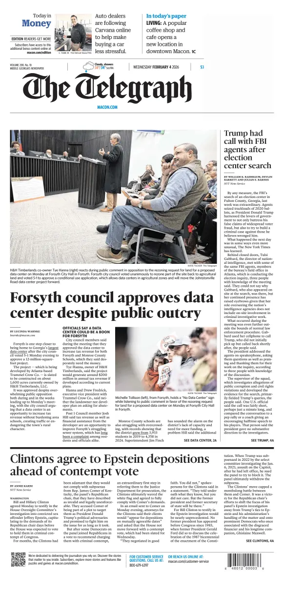 Cover of The Telegraph (Macon)