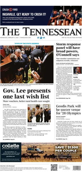 Cover of The Tennessean