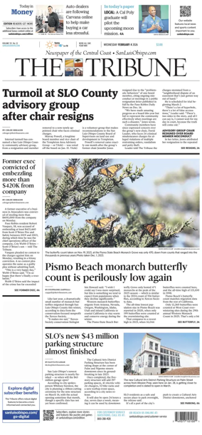 Cover of The Tribune (SLO)