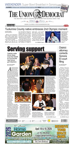 Cover of The Union Democrat