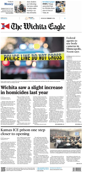 Cover of The Wichita Eagle