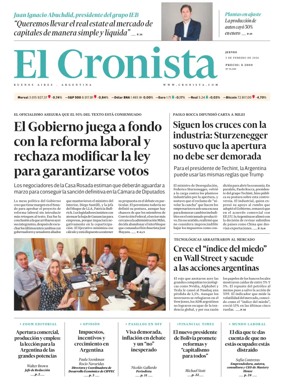 Cover of El Cronista