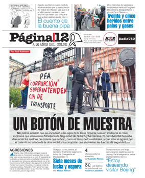 Cover of Pagina 12