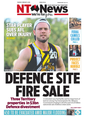 Cover of NT News