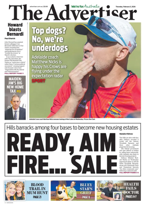 Cover of The Advertiser