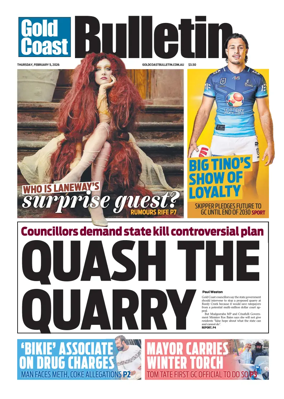 Cover of The Gold Coast Bulletin