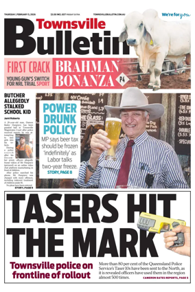 Cover of Townsville Bulletin