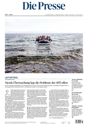 Cover of Die Presse