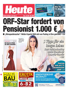 Cover of Heute - Wien Ausgabe