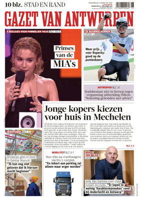 Cover of Gazet van Antwerpen Stad en Rand