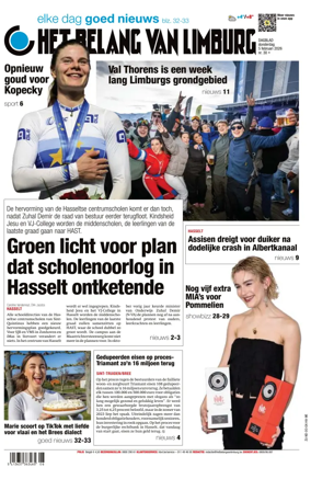 Cover of Het Belang van Limburg