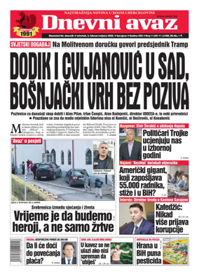 Cover of Dnevni avaz