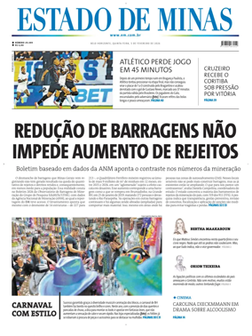 Cover of Estado de Minas (Brazil)