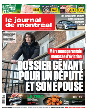 Cover of Le Journal de Montreal