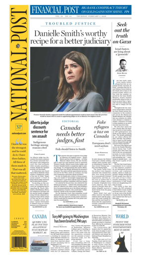 Cover of National Post - (National Edition)