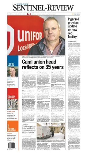 Cover of Sentinel-Review (Woodstock)