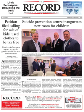 Cover of Sherbrooke Record