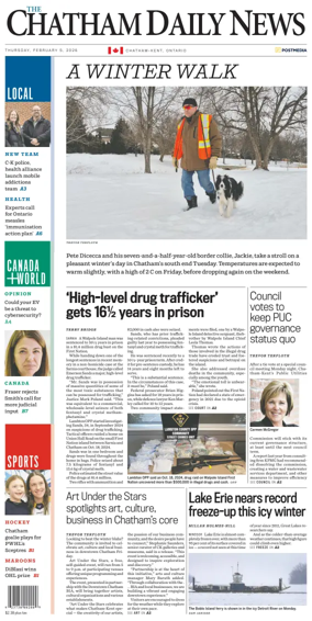 Cover of The Chatham Daily News