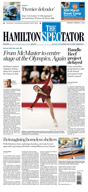 Cover of The Hamilton Spectator