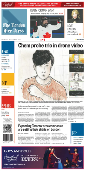 Cover of The London Free Press