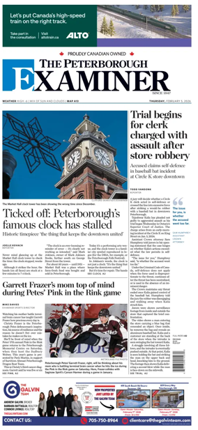Cover of The Peterborough Examiner