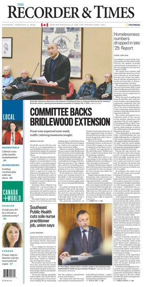 Cover of The Recorder & Times (Brockville)