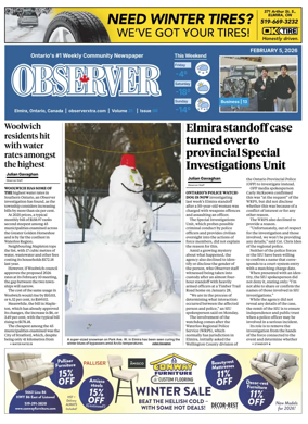 Cover of The Woolwich Observer