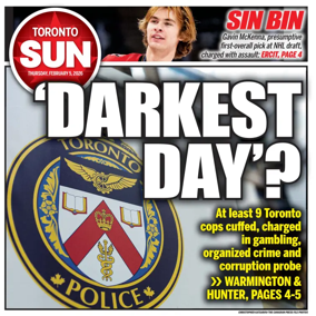 Cover of Toronto Sun