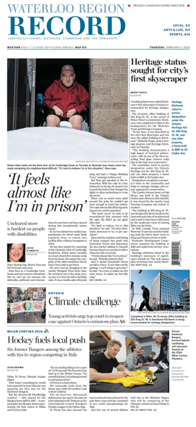 Cover of Waterloo Region Record