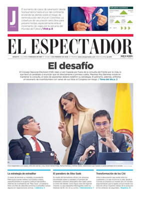 Cover of El Espectador