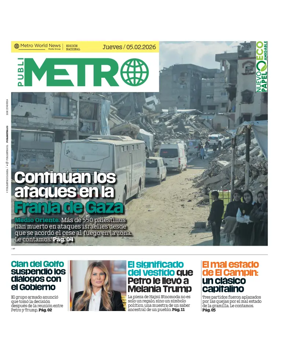 Cover of Publimetro Colombia