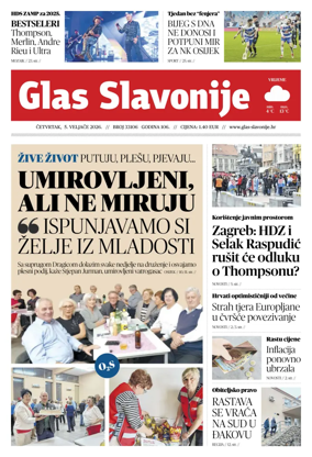 Cover of Glas Slavonije