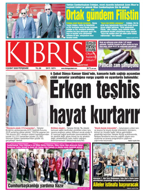 Cover of Kibris Gazetesi