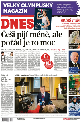 Cover of MF DNES