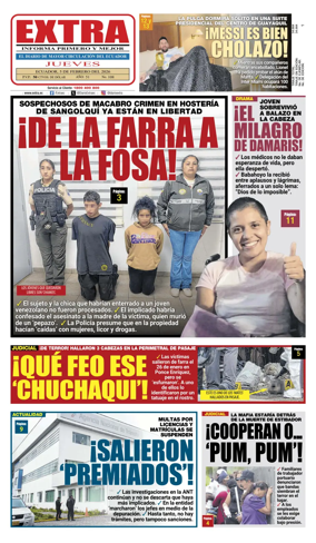 Cover of Diario Extra