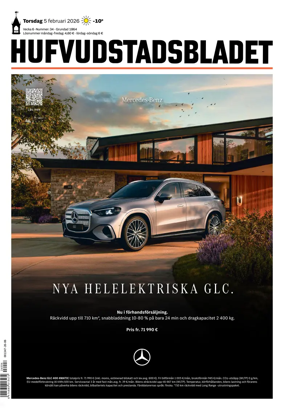 Cover of Hufvudstadsbladet