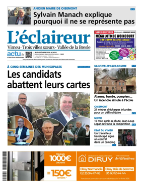 Cover of L'Eclaireur (Vimeu Trois villes soeurs Vallee de la Bresle)