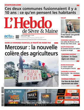 Cover of L'Hebdo de Sevre et Maine